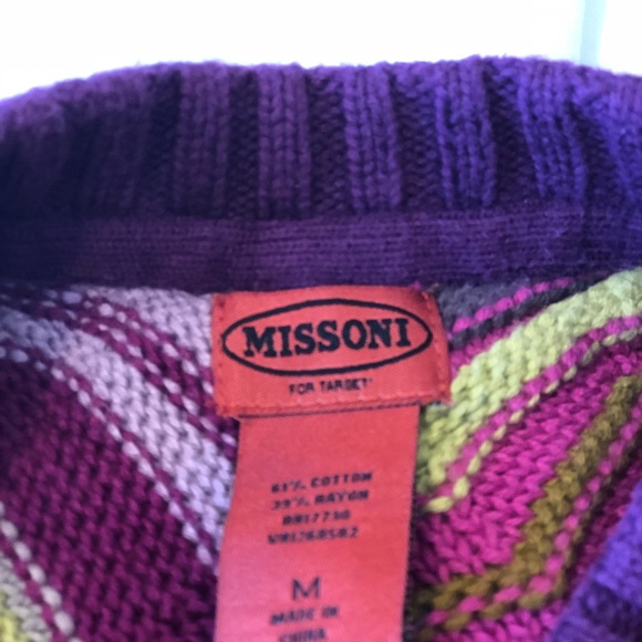 Missoni target poncho. Multicolored. - Picture 2 of 4